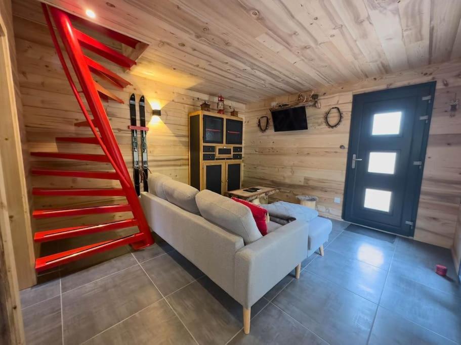 Le Refuge Perche Du Saut De La Bourrique Spa, Terrain Cloture Gerardmer Gérardmer Exterior foto